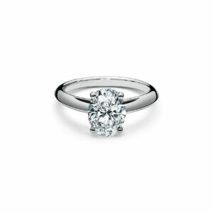 solitaire diamant Oval