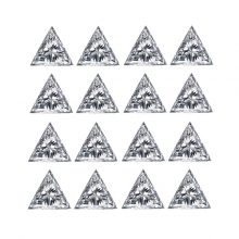 Pavage de diamants de synthèse taille triangle