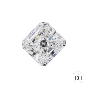 Diamant de synthèse taille radiant carré