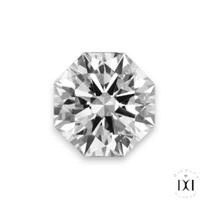 Diamant de synthèse taille octogonal brillant