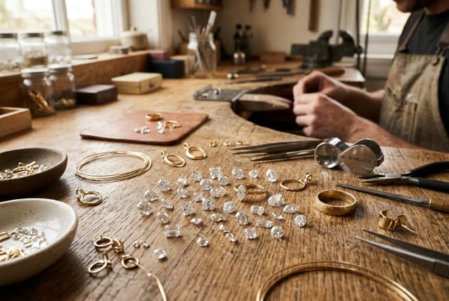 Atelier de joaillerie artisanal